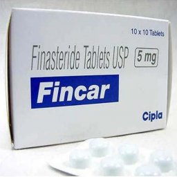 Fincar 5 mg Cipla, India