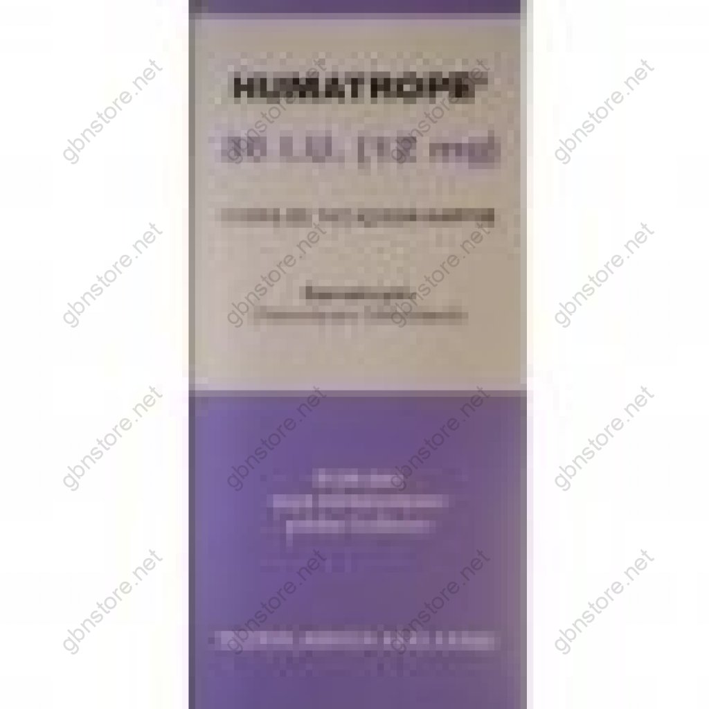 HUMATROPE *Somatropin* 36 IU (12MG) Lilly, Turkey HUMATROPE *Somatropin* 36 IU (12MG) Lilly, Turkey