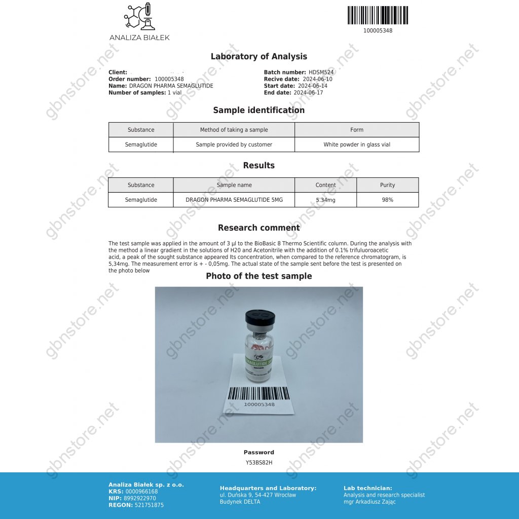 Sema-Pep Dragon Pharma, Europe Sema-Pep Dragon Pharma, Europe